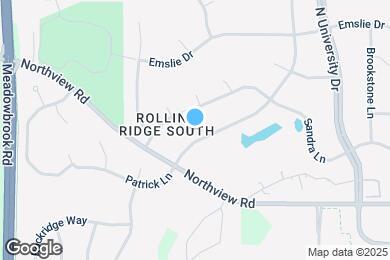 Map image of the property - 2216 Patrick Ln