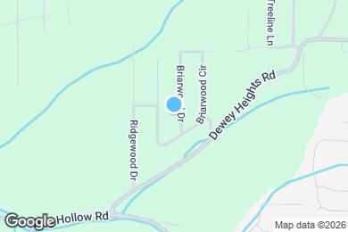 Map image of the property - 6820 Briarwood Dr