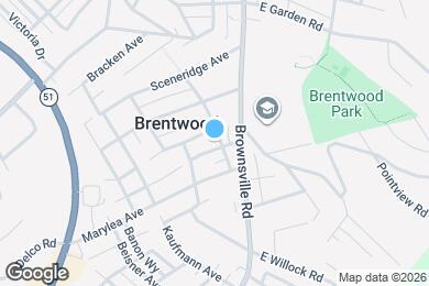 Map image of the property - 3606 Pary Ave