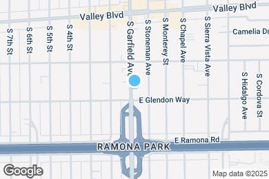 Map image of the property - 1708 S Garfield Ave