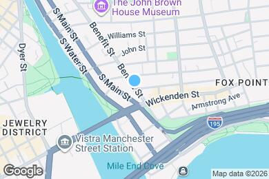 Map image of the property - 426 Benefit St