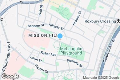 Map image of the property - 184 Parker Hill Ave