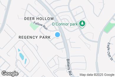 Map image of the property - 1710 Brush Creek Dr