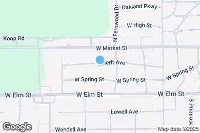 Map image of the property - 2417 Merit Ave