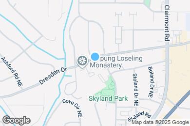 Map image of the property - 1807 Dresden Dr NE
