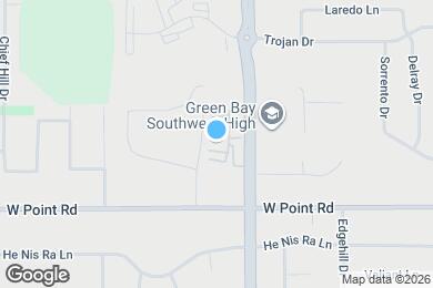 Map image of the property - Mission Hill Apartments