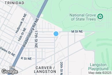 Map image of the property - 1137 19th St NE