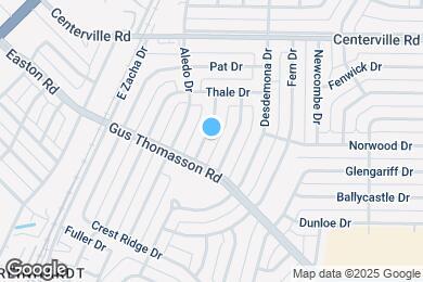 Map image of the property - 10622 Sylvia Dr