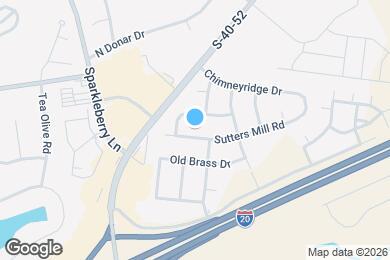 Map image of the property - 501 Sutters Mill Rd