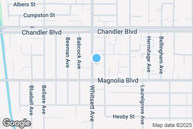 Map image of the property - 5240 Whitsett Ave