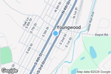 Map image of the property - 15 S 3rd St