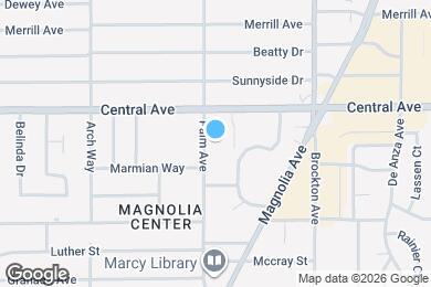 Map image of the property - 6658 Palm