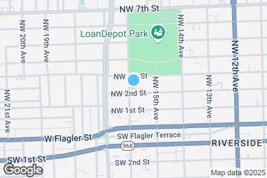 Map image of the property - 1569 NW 2nd St