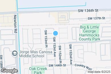 Map image of the property - 13991 SW 153rd Ave