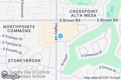 Map image of the property - 5214 E Fountain St