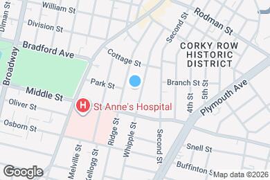 Map image of the property - 233 Whipple St