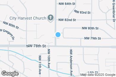 Map image of the property - 7811 NW 9th Ave