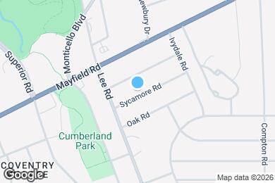 Map image of the property - 3163 Sycamore Rd