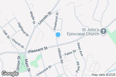 Map image of the property - 21 Moore Ave