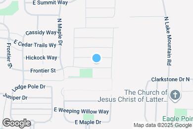 Map image of the property - 2369 E Frontier St