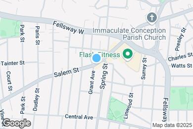 Map image of the property - 421 Salem St