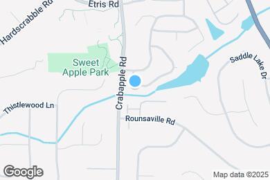 Map image of the property - 1055 Crabapple Lake Cir