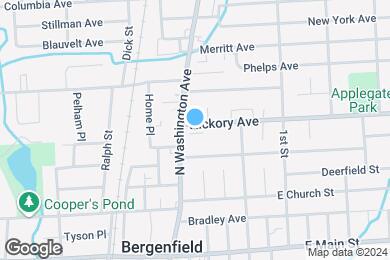 Map image of the property - Hickory Manor: In-Unit Washer & Dryer, Hea...