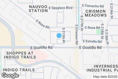 Map image of the property - 21899 S 215th St