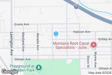 Map image of the property - 1105 Schley Ave