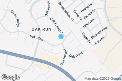 Map image of the property - 1754 Oak Glen