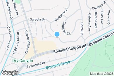 Map image of the property - 22206 Barbacoa Dr