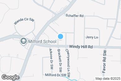 Map image of the property - 2371 Brackett St SW