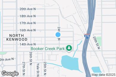 Map image of the property - 2400 15th Ave N