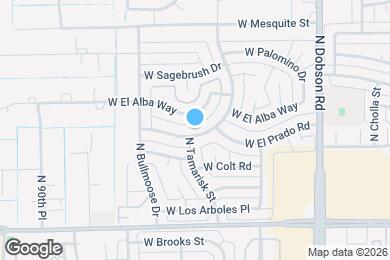 Map image of the property - 2202 N Los Altos Dr