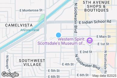 Map image of the property - The Standard Scottsdale