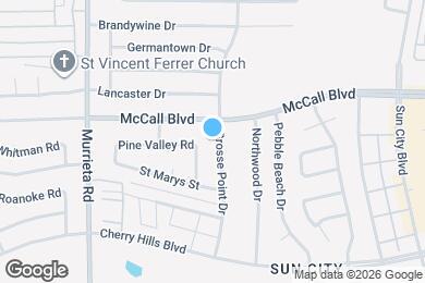 Map image of the property - 28055 Grosse Point Dr