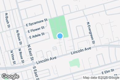 Map image of the property - 208 N La Plaza