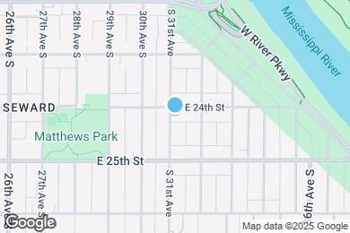 Map image of the property - 3101 E 24th St