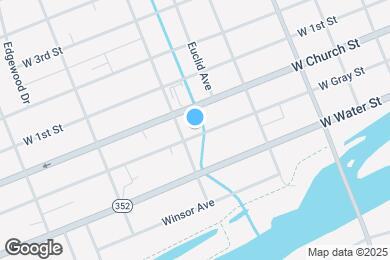 Map image of the property - 636 W Gray St