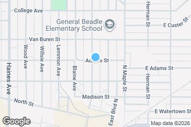 Map image of the property - 728 Halley Ave