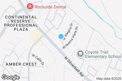 Map image of the property - 6788 W Alegria Dr