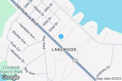 Map image of the property - 3319 Old Hickory Blvd