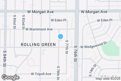 Map image of the property - 3652 S 78th St
