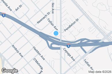 Map image of the property - 11723 Pendleton St