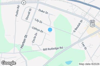 Map image of the property - 100 Clifton Dr