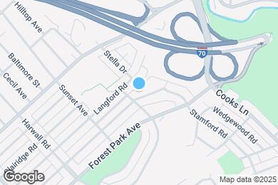 Map image of the property - 1668 Kirkwood Rd