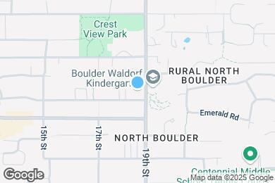 Map image of the property - 1855 Redwood Ave