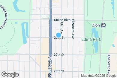 Map image of the property - 2600 Elim Ave