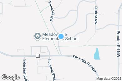 Map image of the property - 19323 Upland St NW