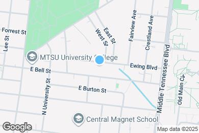 Map image of the property - 806 Ewing Blvd